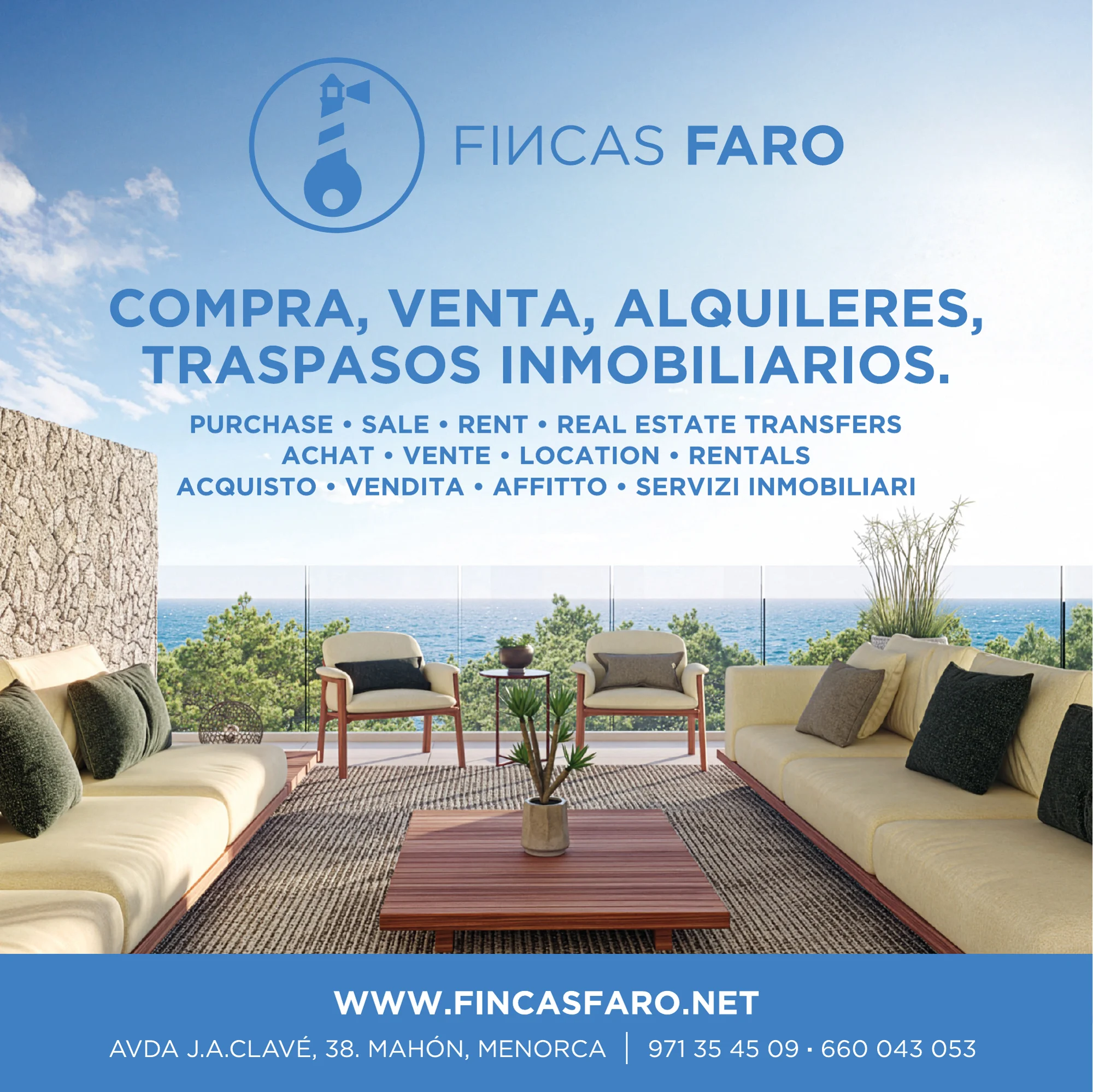 Anuncio de Fincas Faro