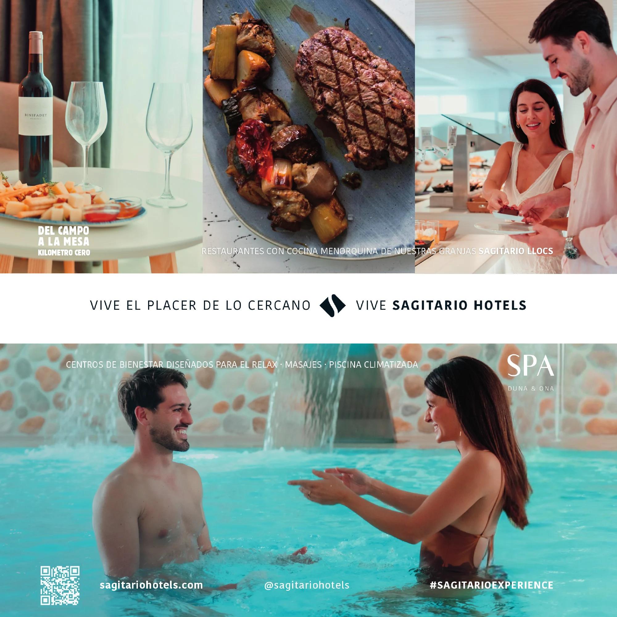 Anuncio de Sagitario Hotels i Biniatzem