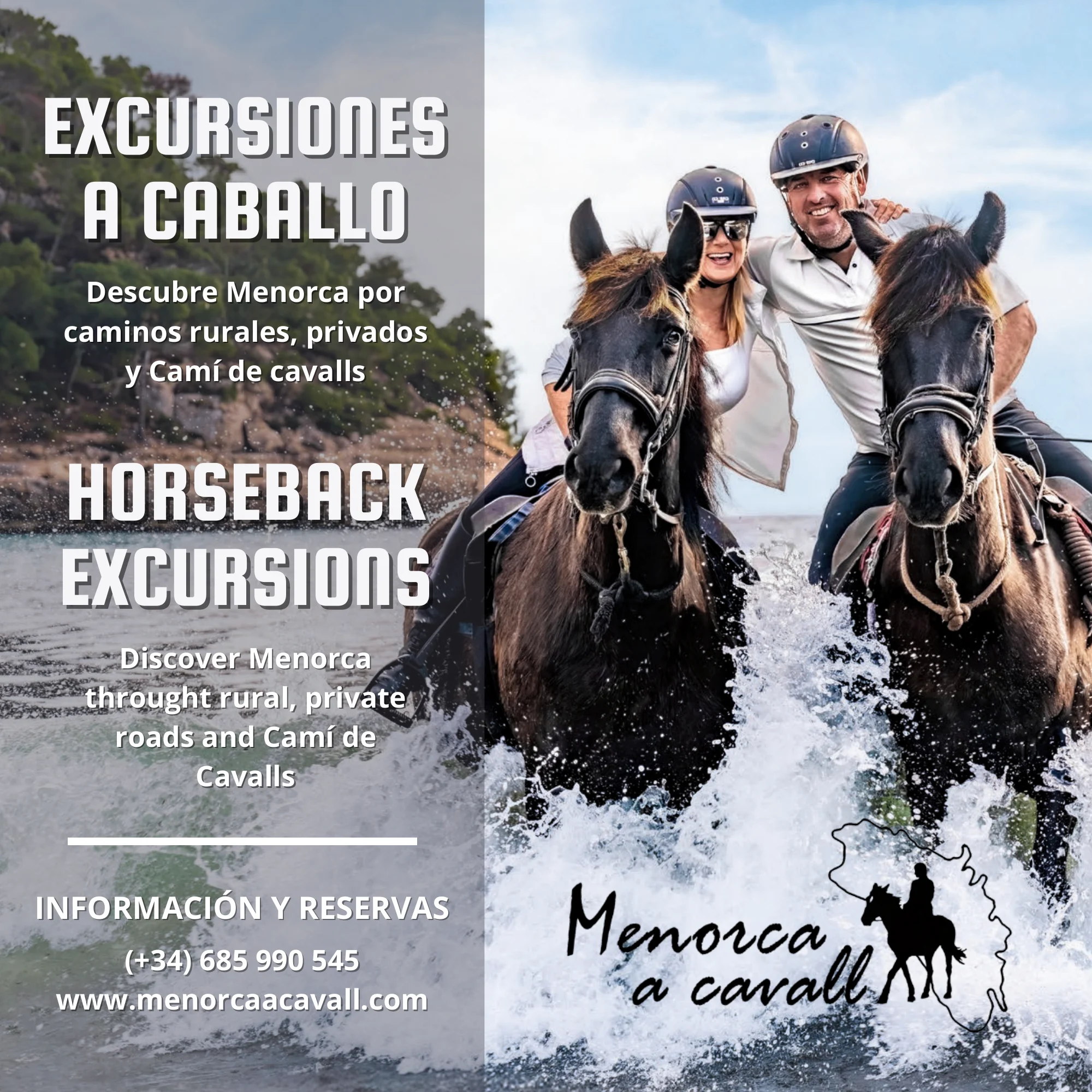 Anuncio de Menorca a Cavall