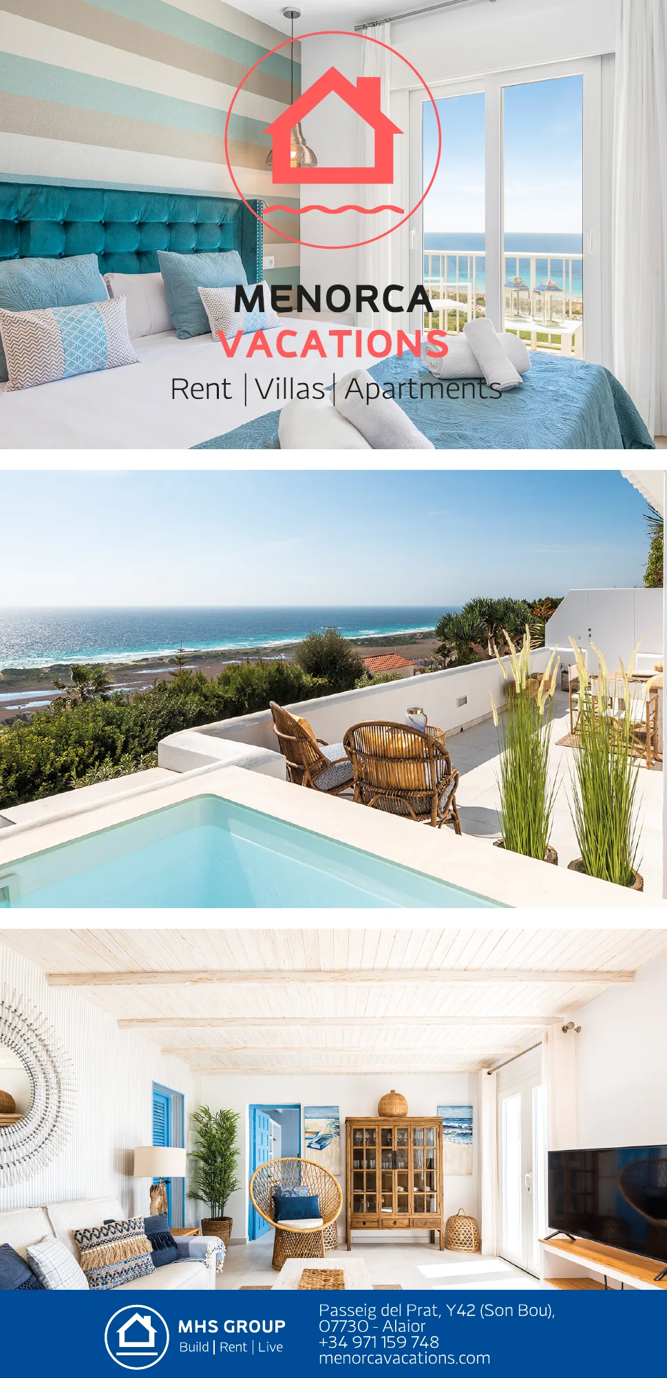 Anuncio de Menorca Vacations