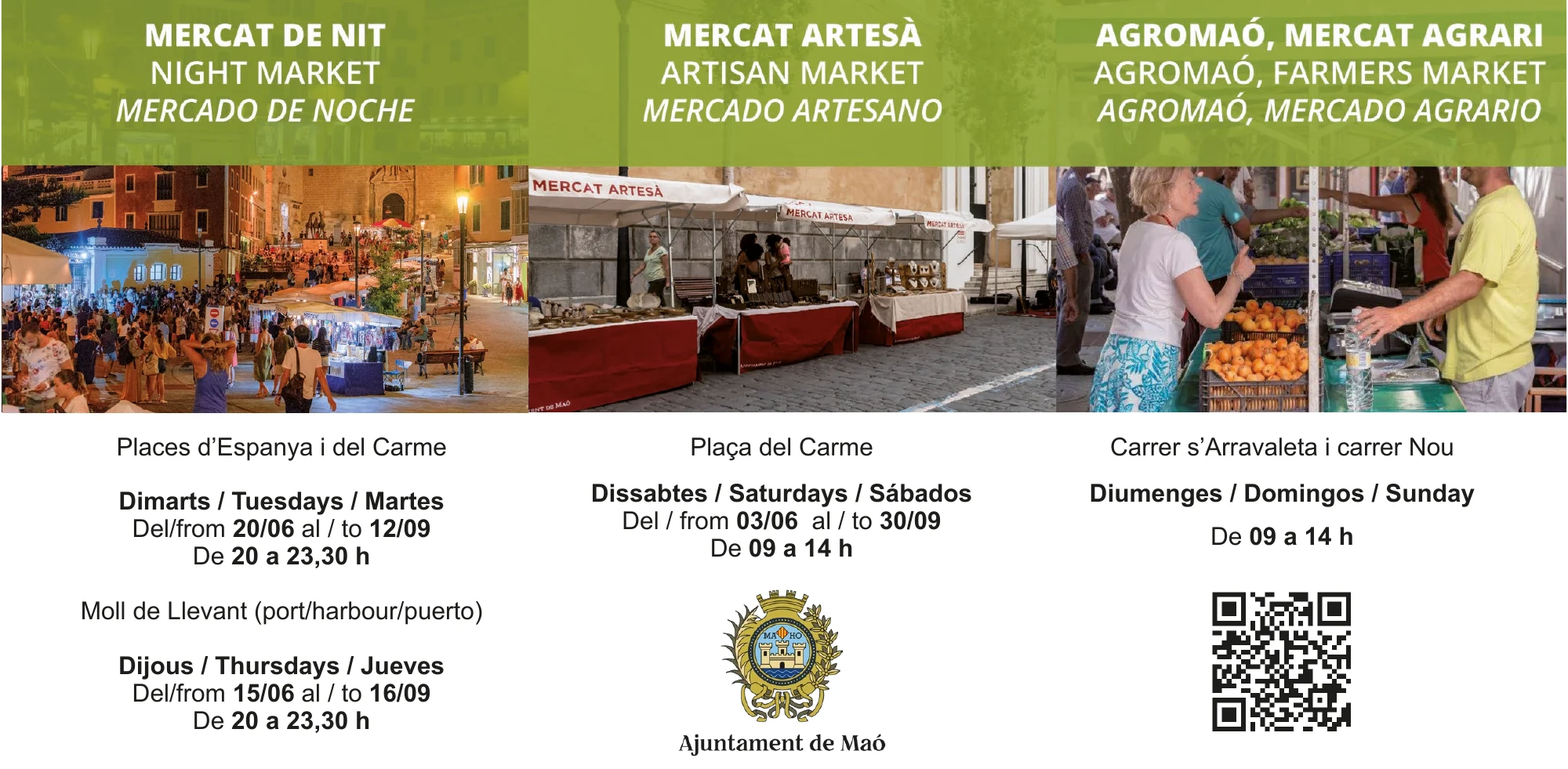Anuncio de Ajuntament de Maó