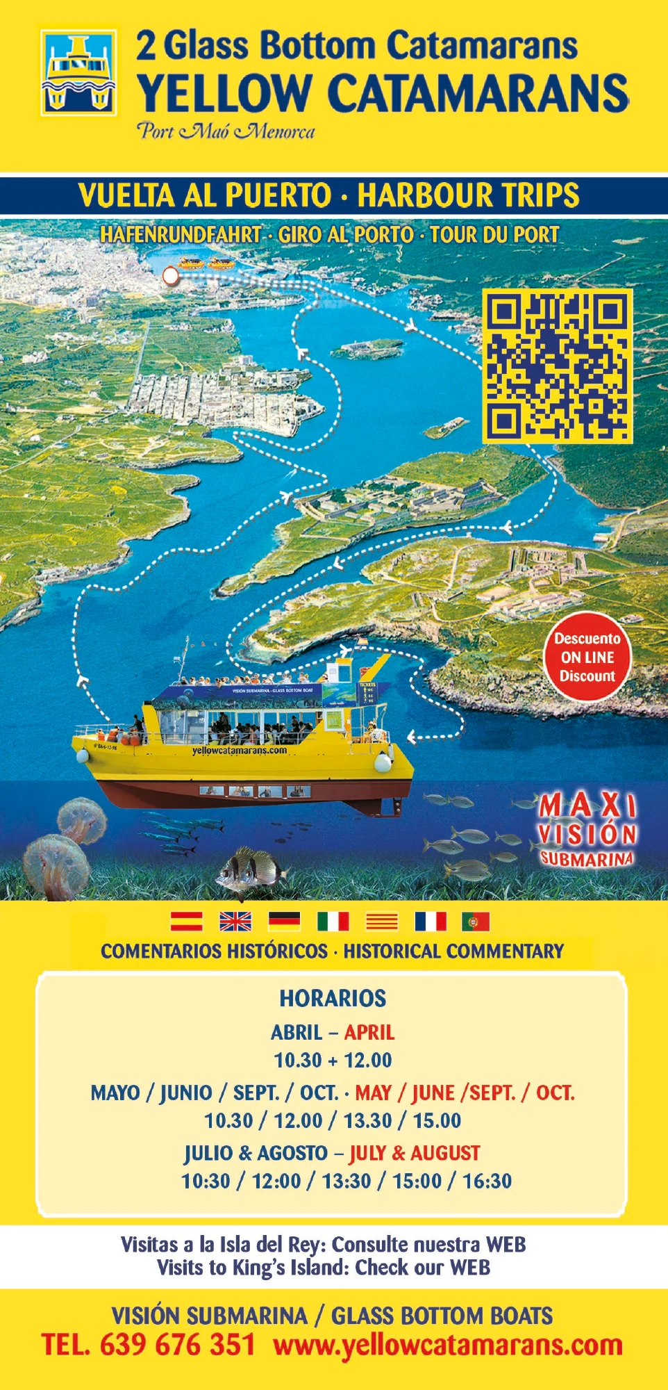 Anuncio de Yellow Catamarans